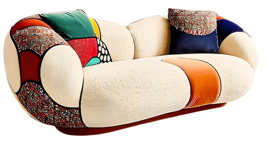 The Chameleon Cloud Puff Fabric Sofa