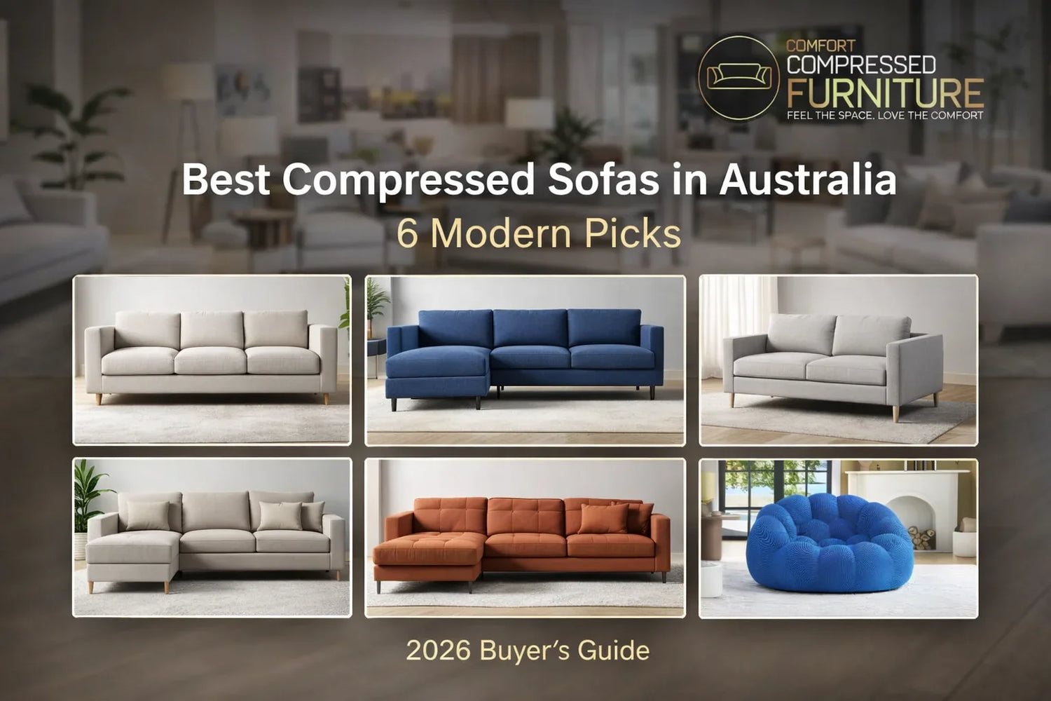 Most Stylish Compressed Sofas in Australia That Are Trending in 2026